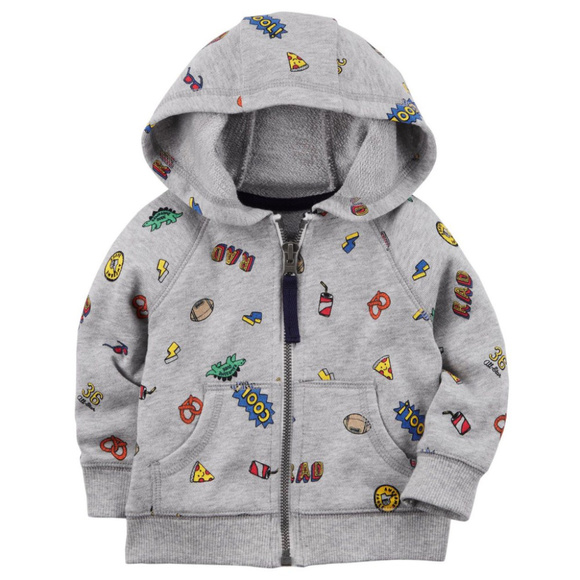 baby boy zip up hoodie